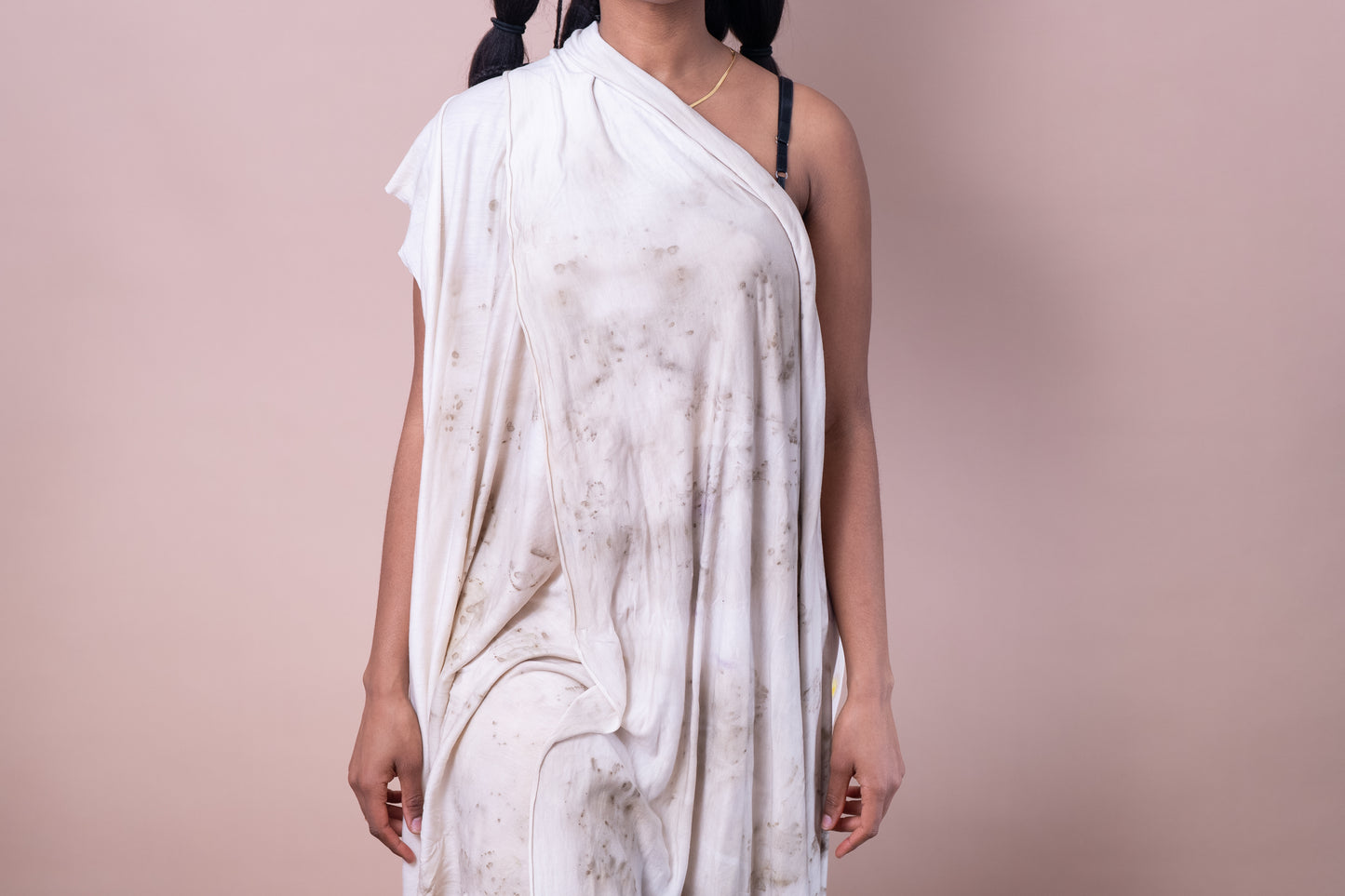 Tencel scarf - Large - Rose Petal Dyed