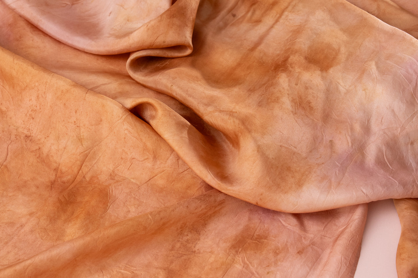 Silk Scarf - Large - Eucalyptus & Cutch