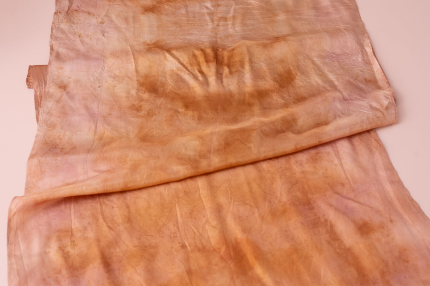 Silk Scarf - Large - Eucalyptus & Cutch