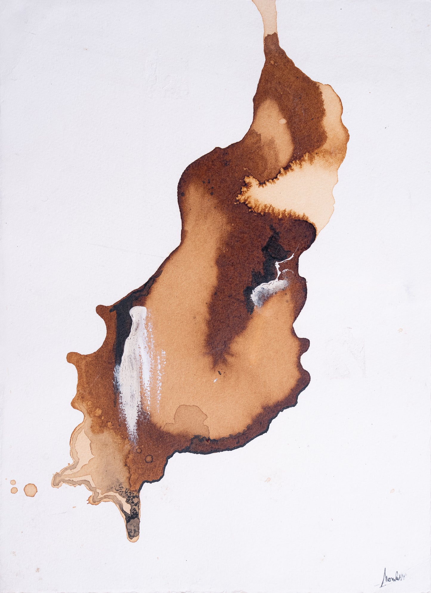 Painting (Unframed) - Residual Stains Series (Originals) 1-12