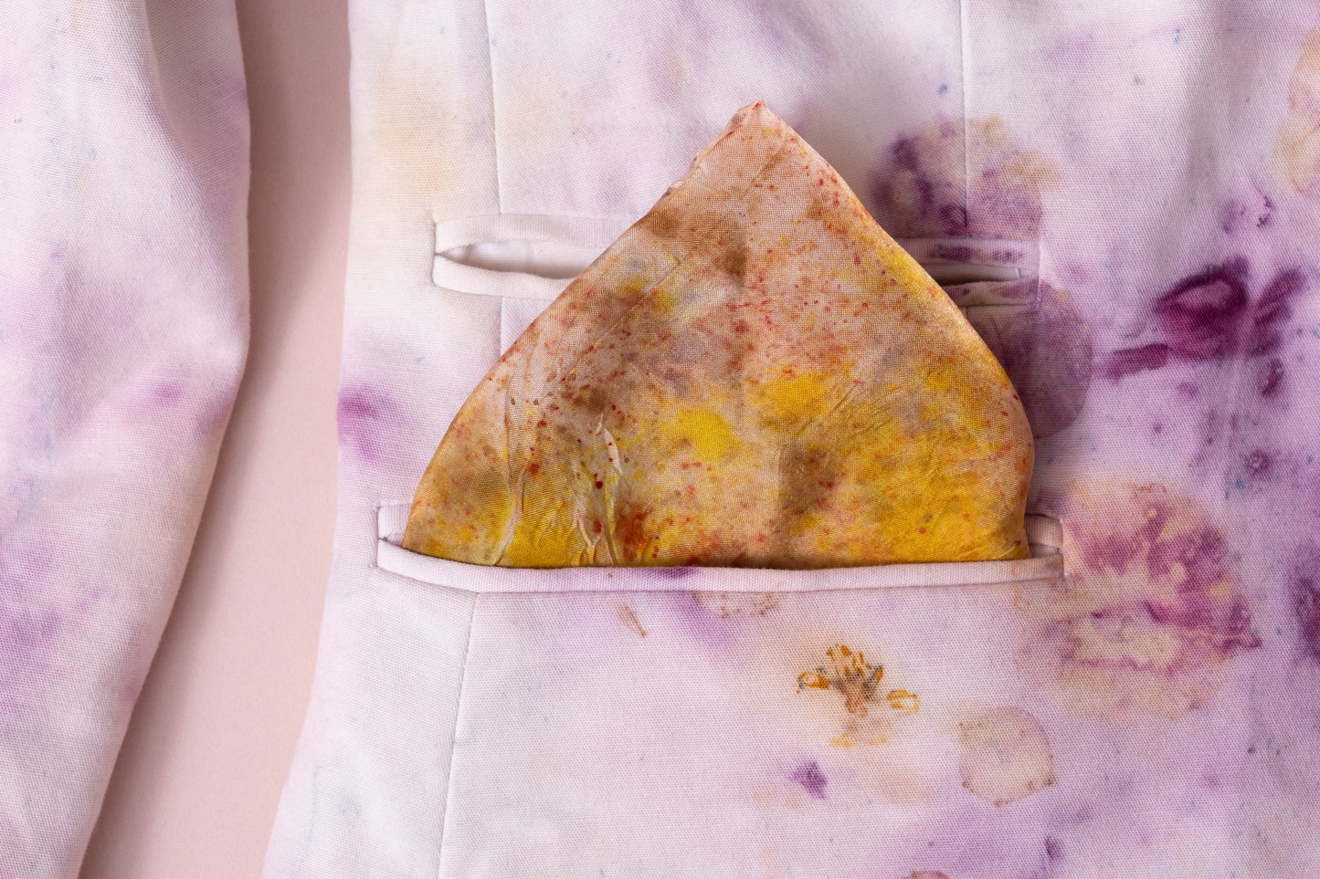 Handkerchief small/Pocket squares - Habotai Silk