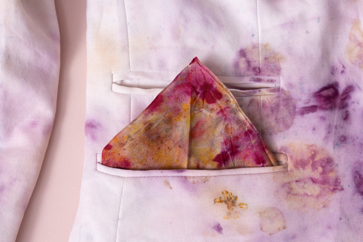 Handkerchief small/Pocket squares - Habotai Silk