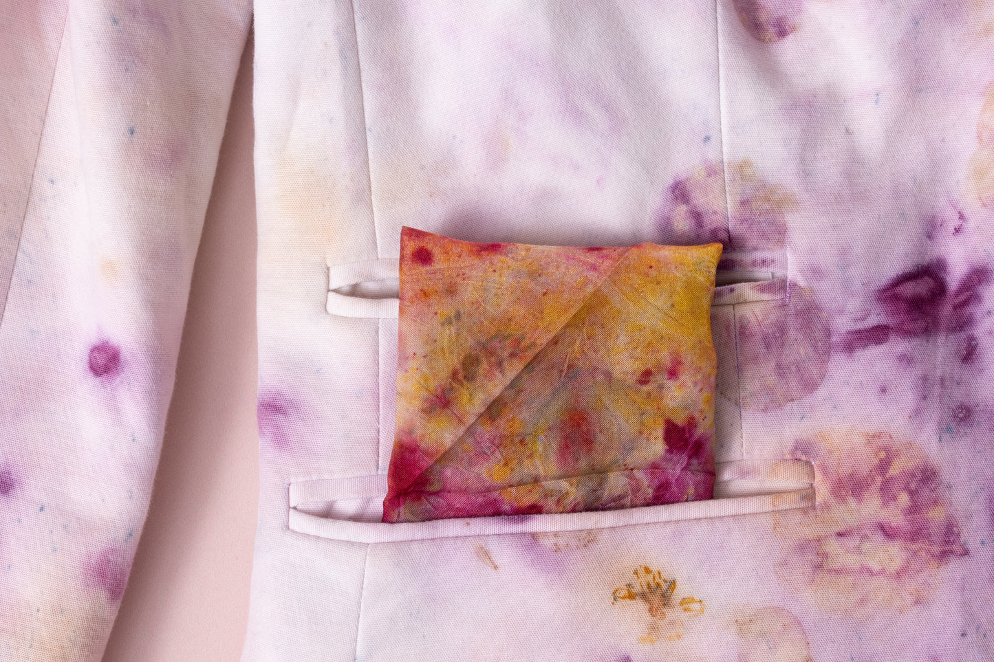 Handkerchief small/Pocket squares - Habotai Silk