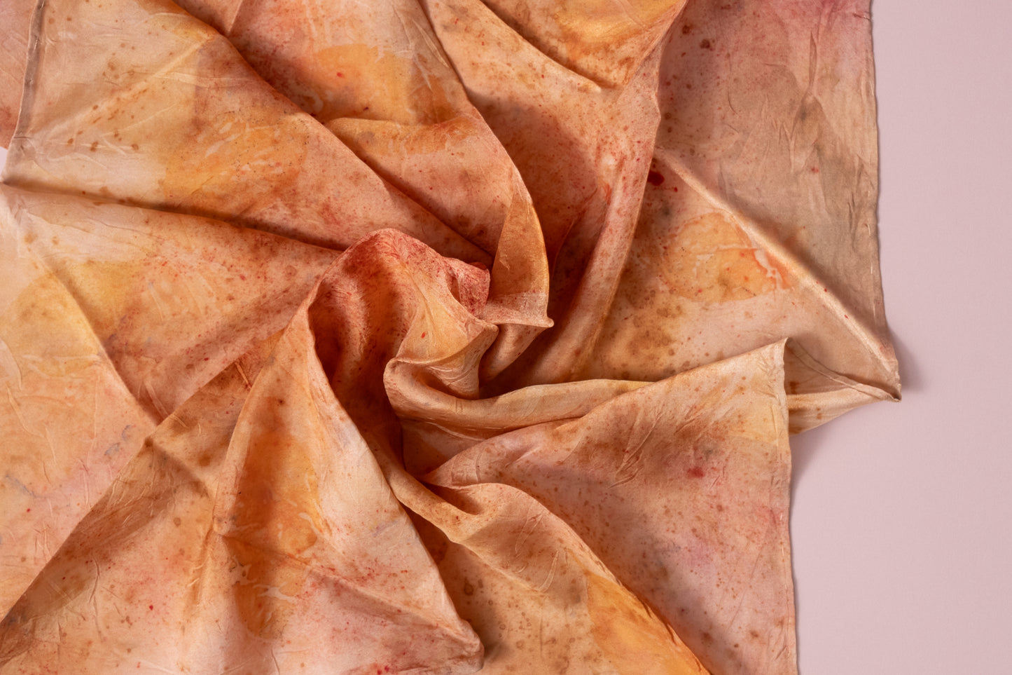 Bandana Silk - Bronzes Tones