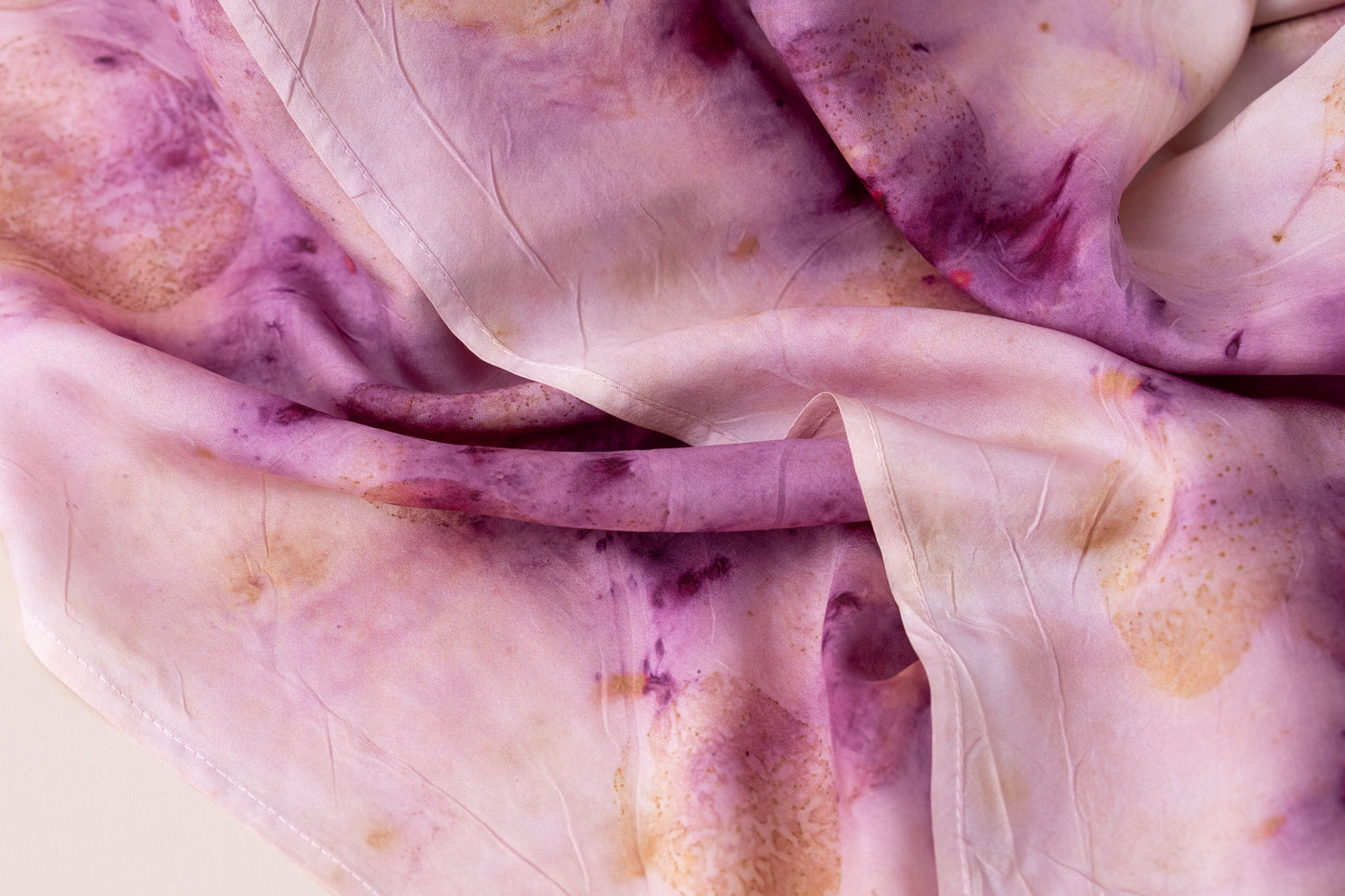 Infinity Scarf (Large) - Habotai Silk Purple