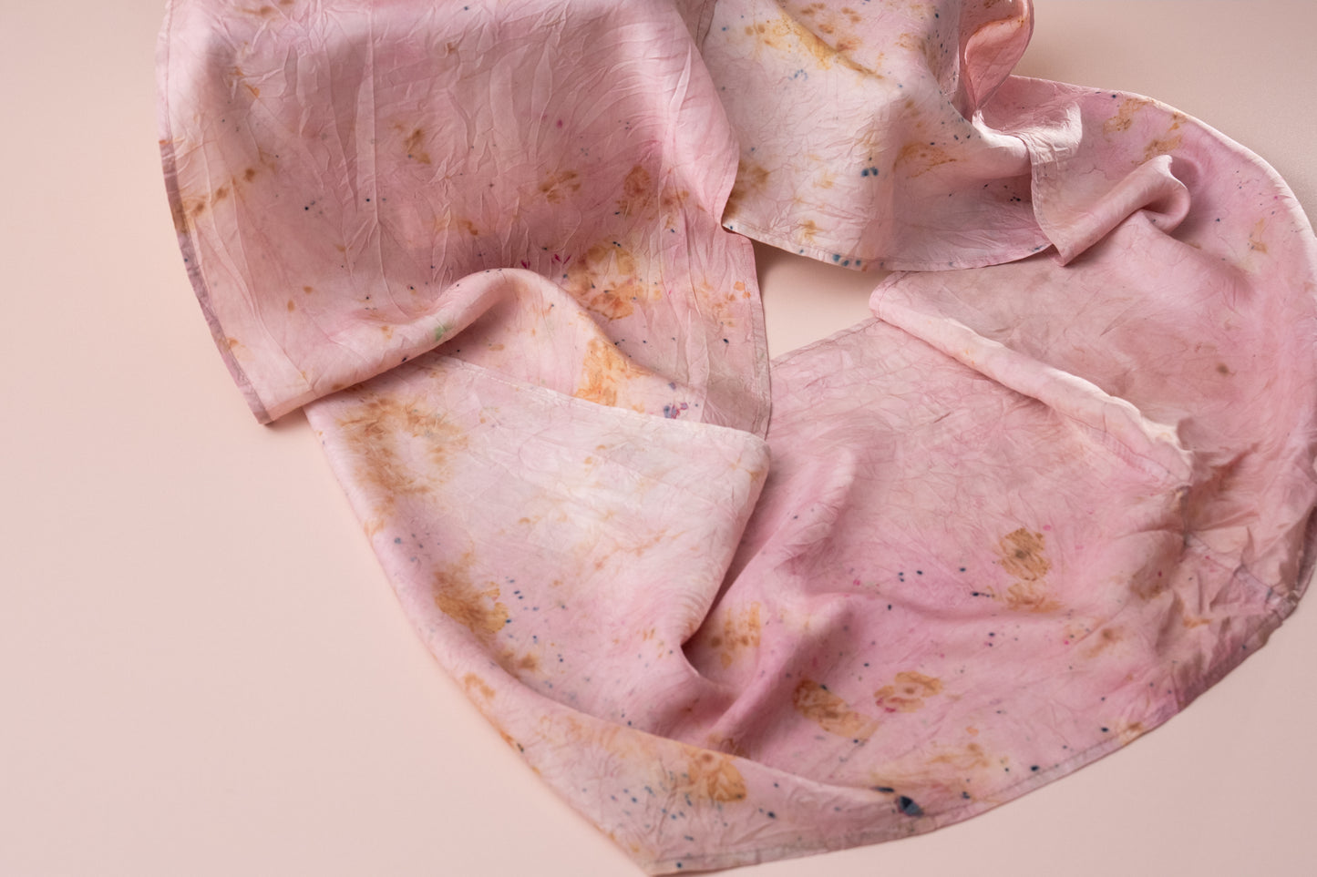 Infinity Scarves - Habotai Silk Light pink