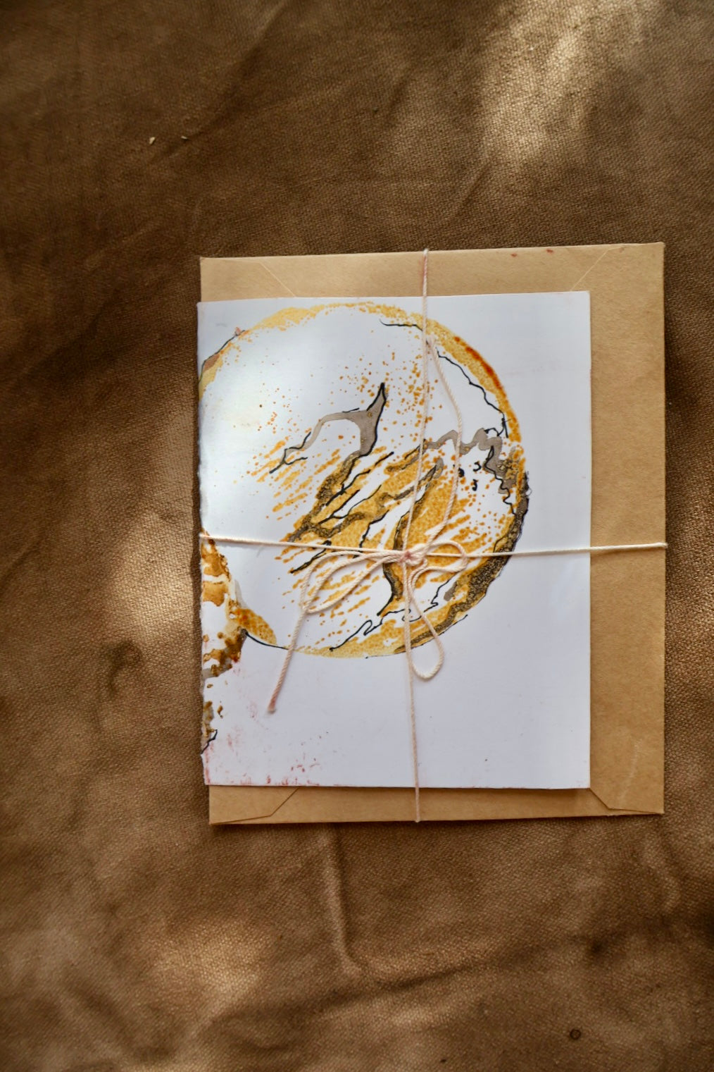 Soil Study Cards, Intimate Work on Paper 4"x5"