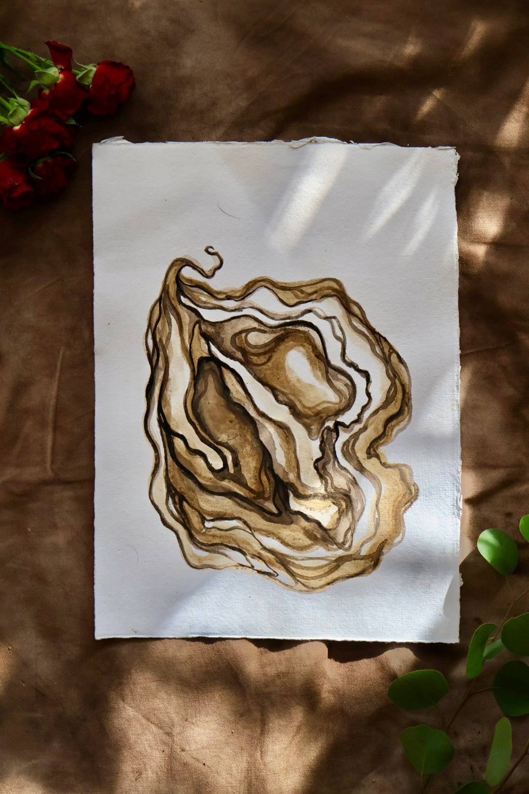 Soil Pigment Paintings 11"x14" (Originals on Paper)