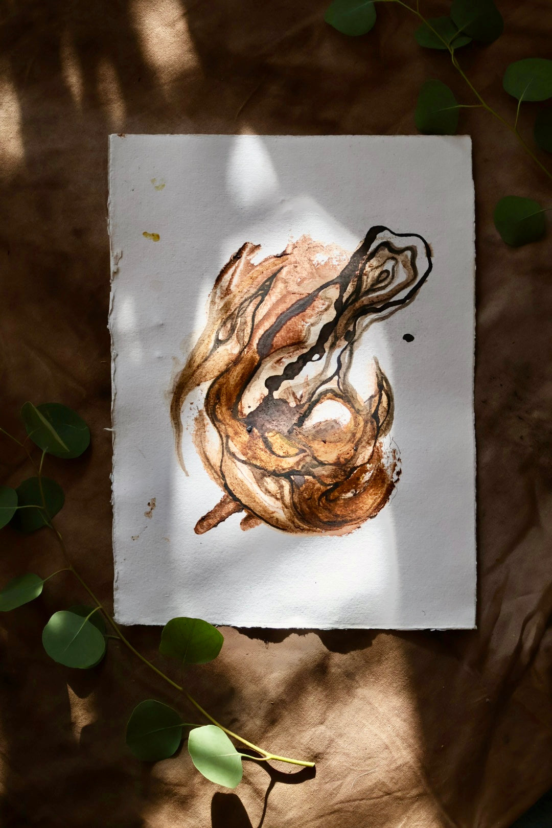 Soil Pigment Paintings 11"x14" (Originals on Paper)