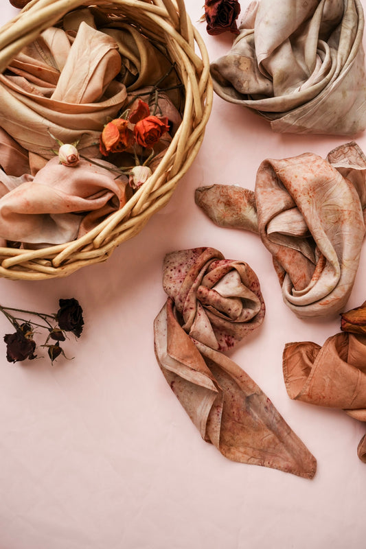 Bandana - Blush Bronze Tones