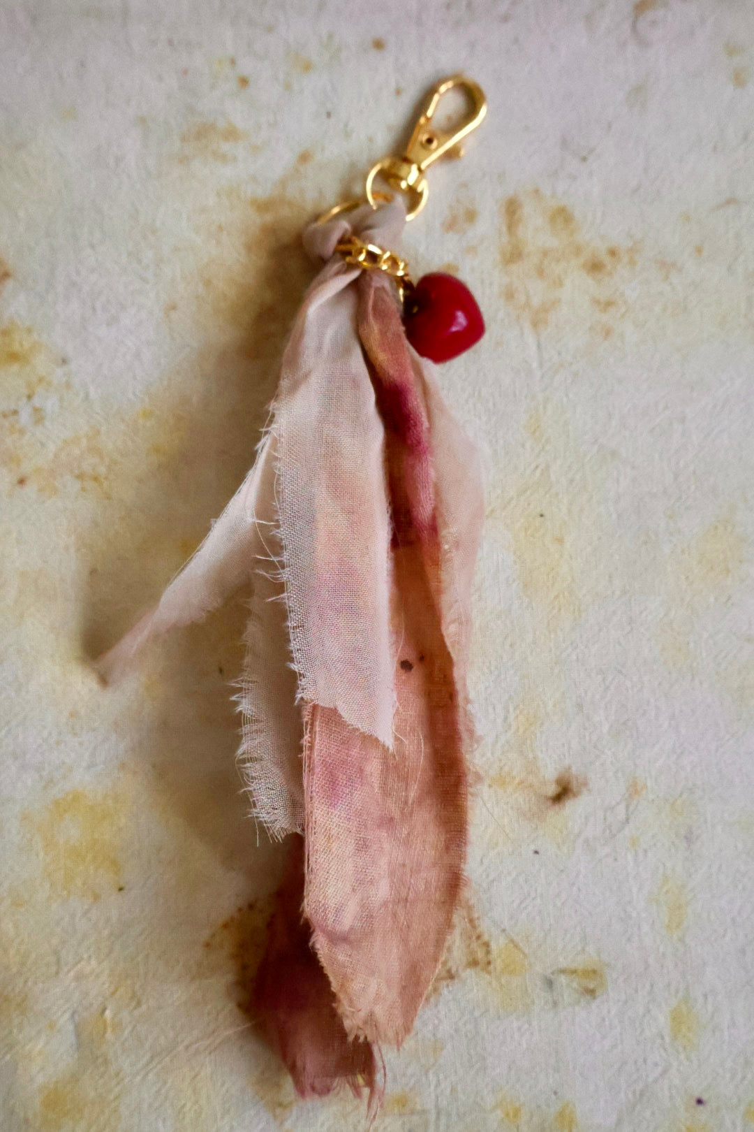 Natural dye talisman charms