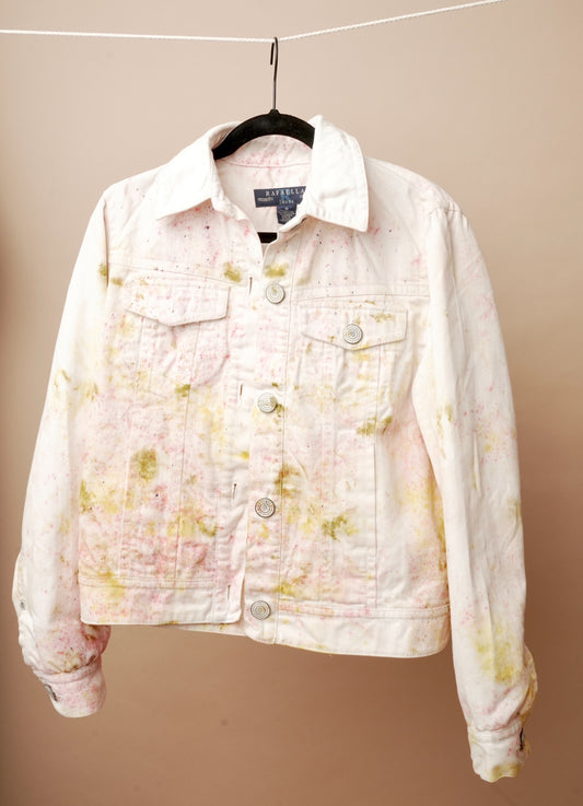 Marigold Blush - Rafaella Denim Blazer, Size 10