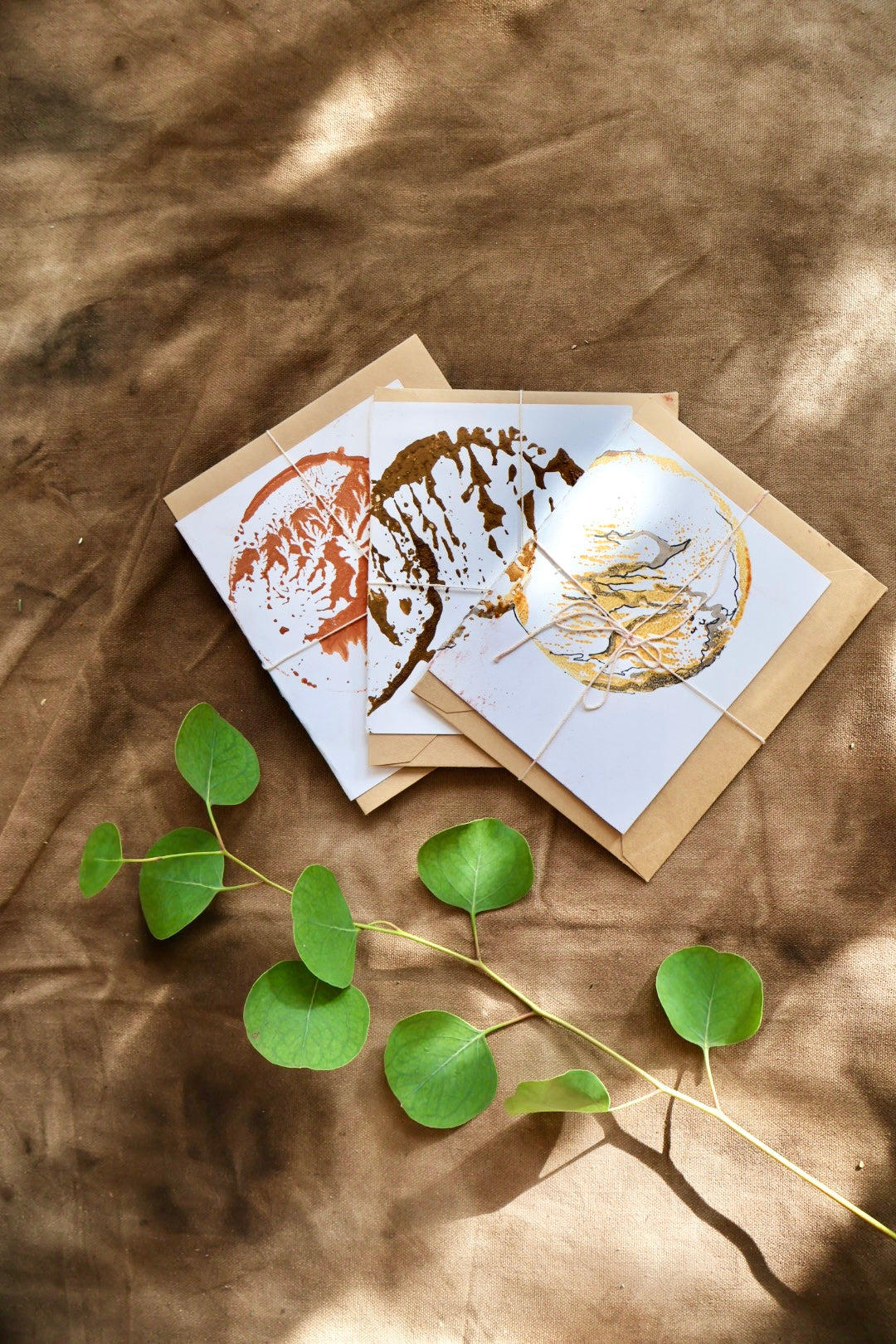 Soil Study Cards, Intimate Work on Paper 4"x5"
