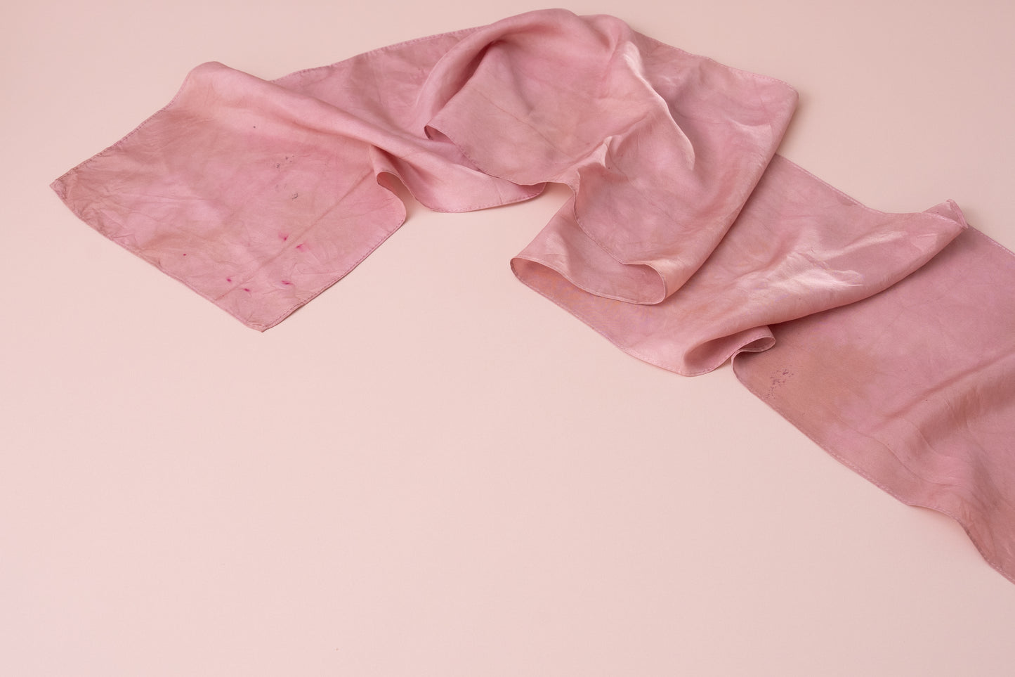 Silk scarf - Short - Purple