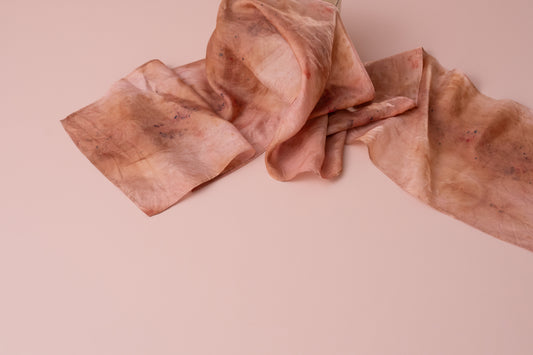 Silk scarf - Long - Golden hour