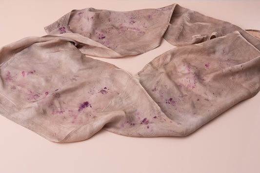 Infinity Scarves - Habotai Silk Gray