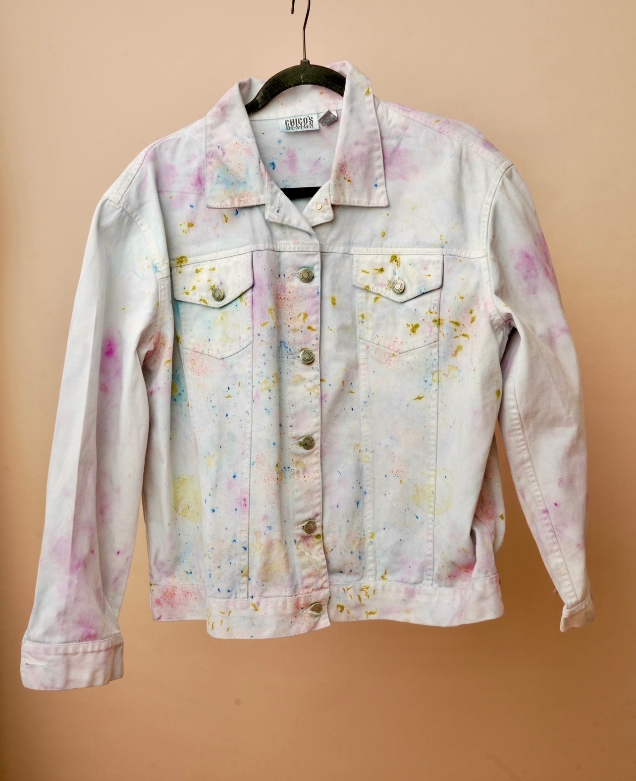 Chico's Denim Blazer, Size 10 Mens